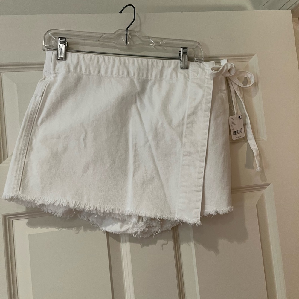 NWT Free People, white skort